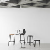 Circa Bar + Counter Stool: Upholstered