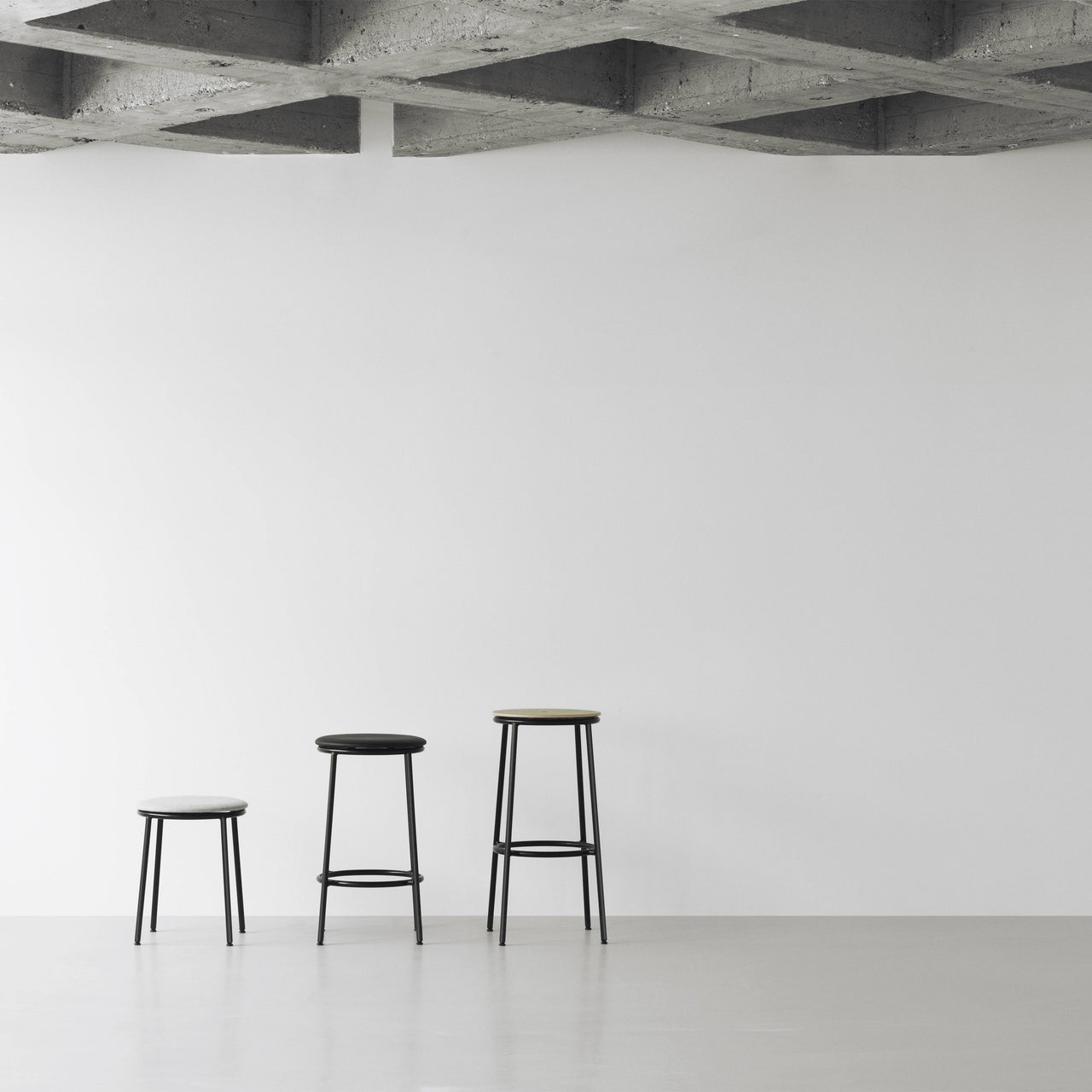 Circa Bar + Counter Stool: Upholstered