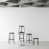 Circa Bar + Counter Stool: Upholstered