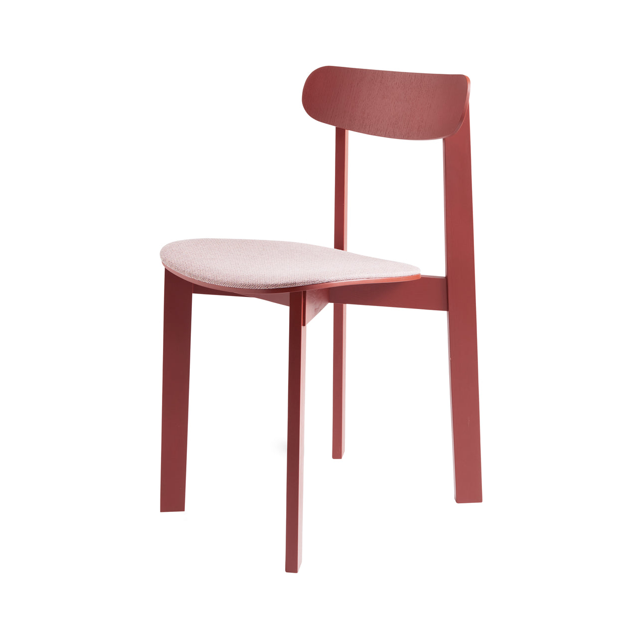 Bondi Chair: Upholstered + Basque Red