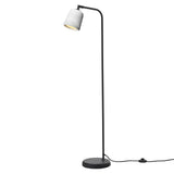 Material Floor Lamp: White Marble