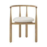 Bukowski Chair: Upholstered + Walnut