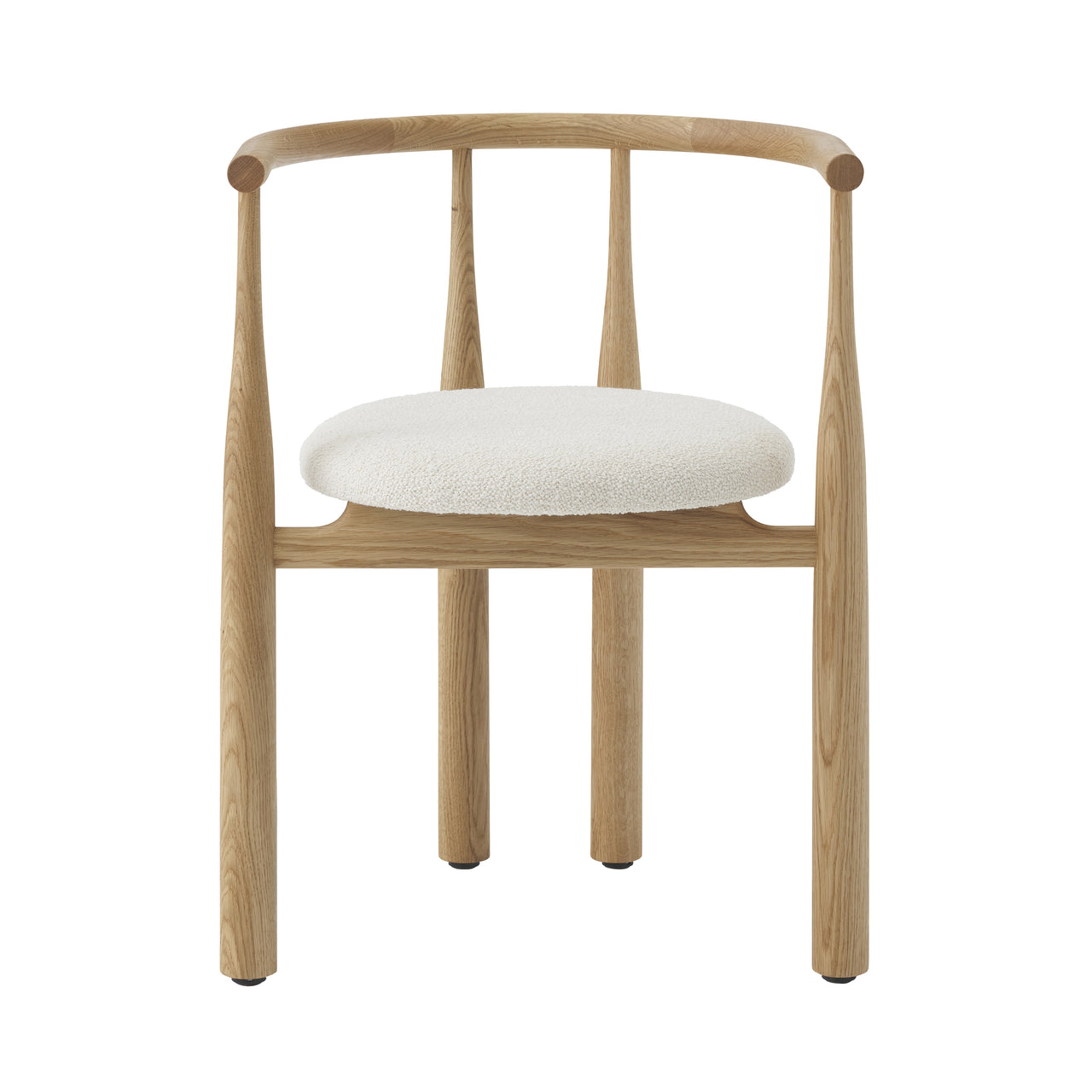Bukowski Chair: Upholstered + Oak