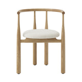 Bukowski Chair: Upholstered + Oak