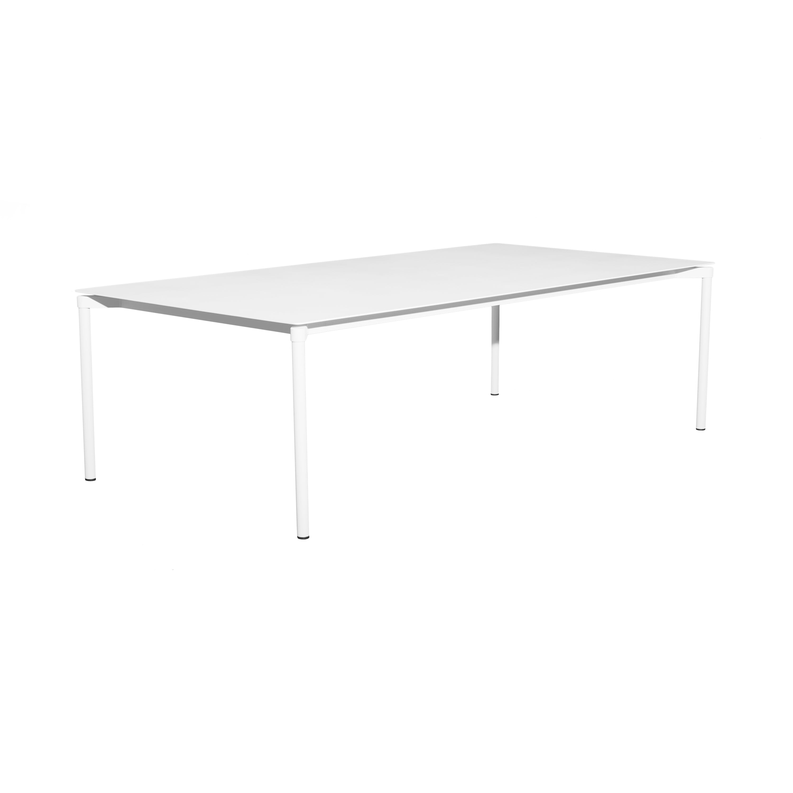 Fromme Dining Table: Rectangle + White