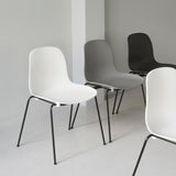 Form Stacking Chair: Steel