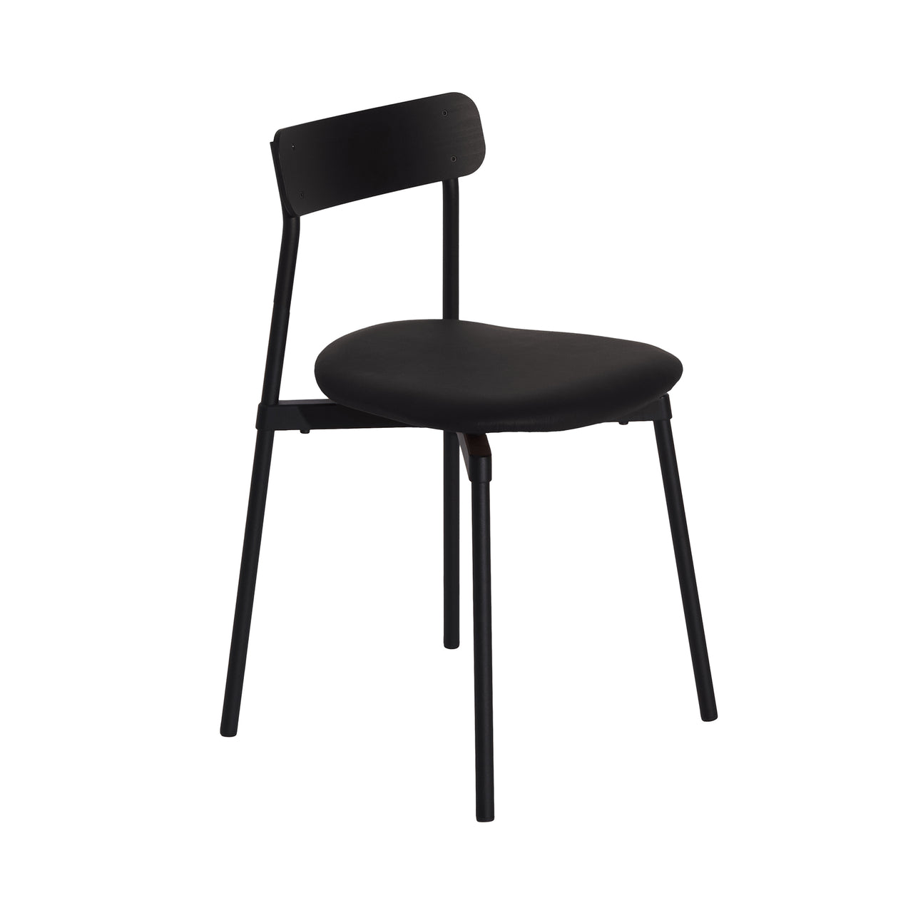 Fromme Chair: Upholstered - Set of 2 + Leather