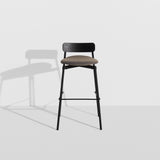 Fromme Bar Stool: Upholstery