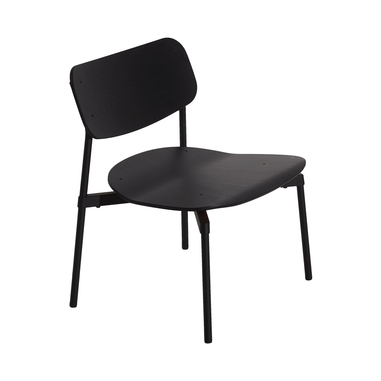 Fromme Lounge Chair: Black