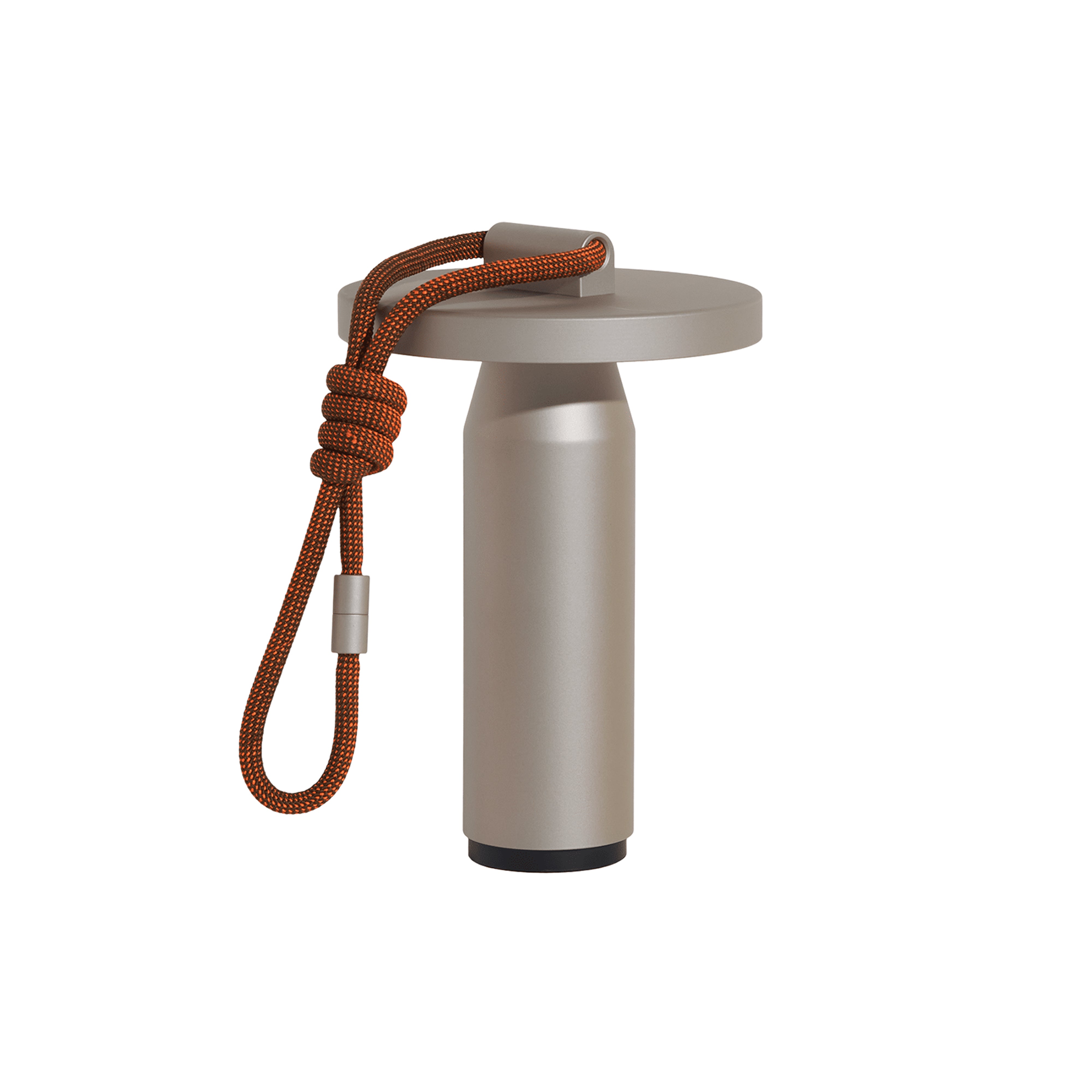 Quasar Portable Lamp: Grey