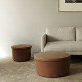 Hide Storage Pouf