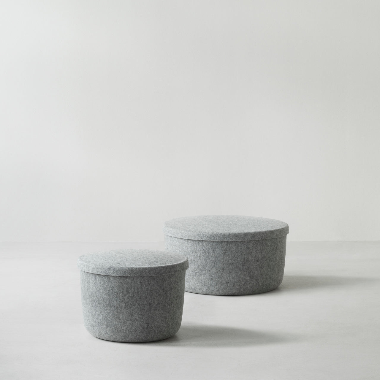 Hide Storage Pouf