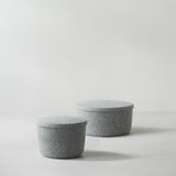 Hide Storage Pouf