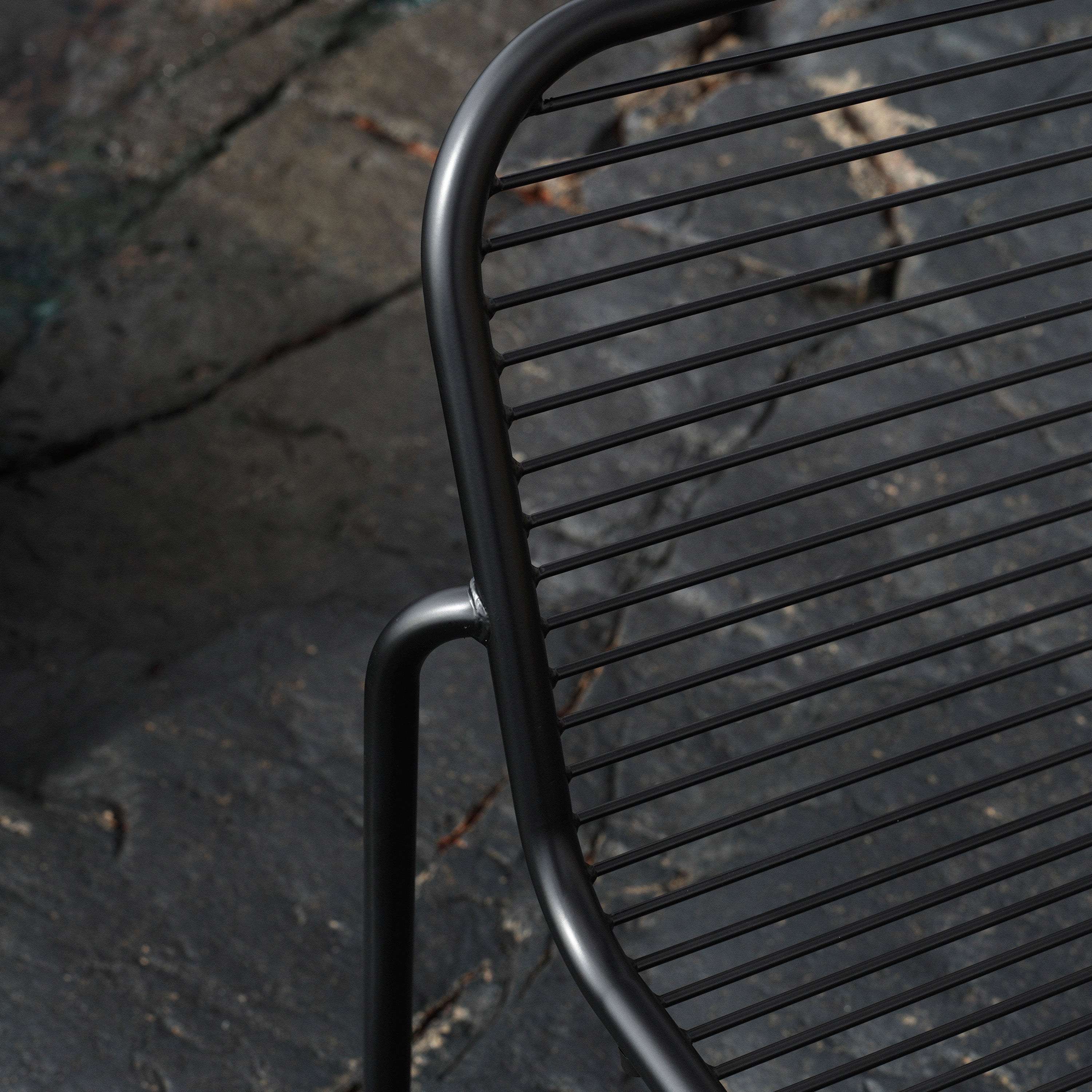 Vig Stacking Chair: Steel