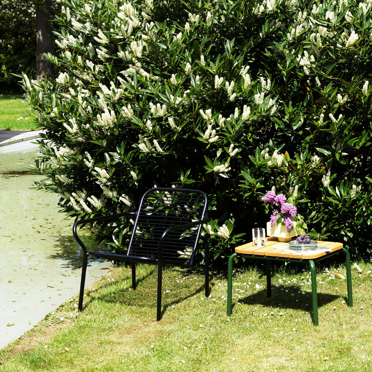 Vig Stacking Lounge Chair: Steel