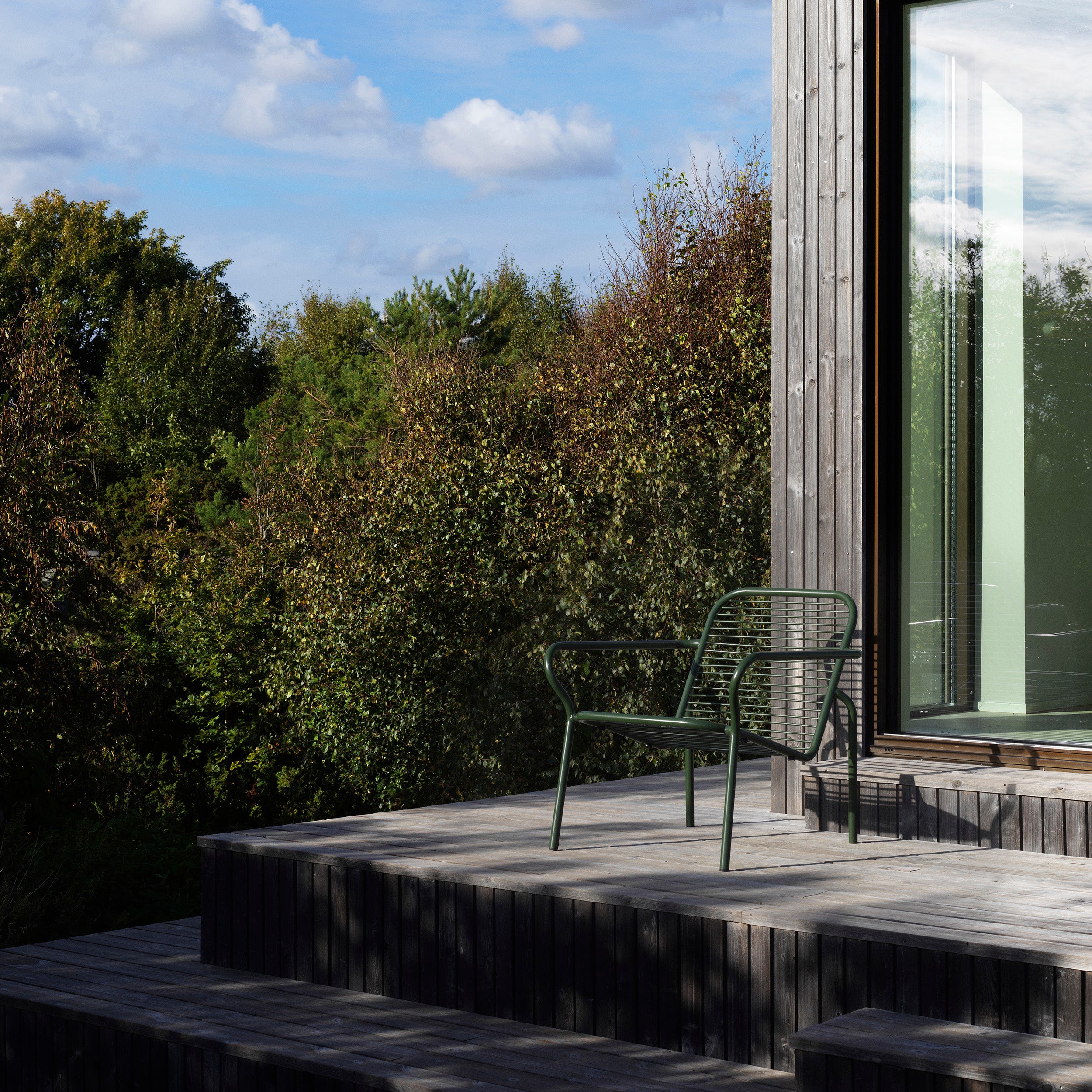 Vig Stacking Lounge Chair: Steel