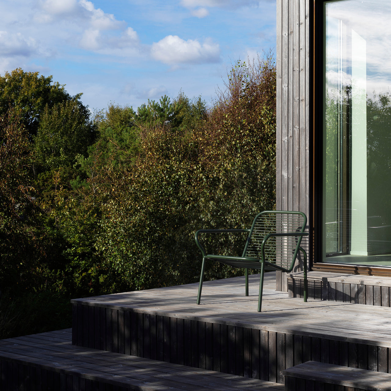 Vig Stacking Lounge Chair: Steel