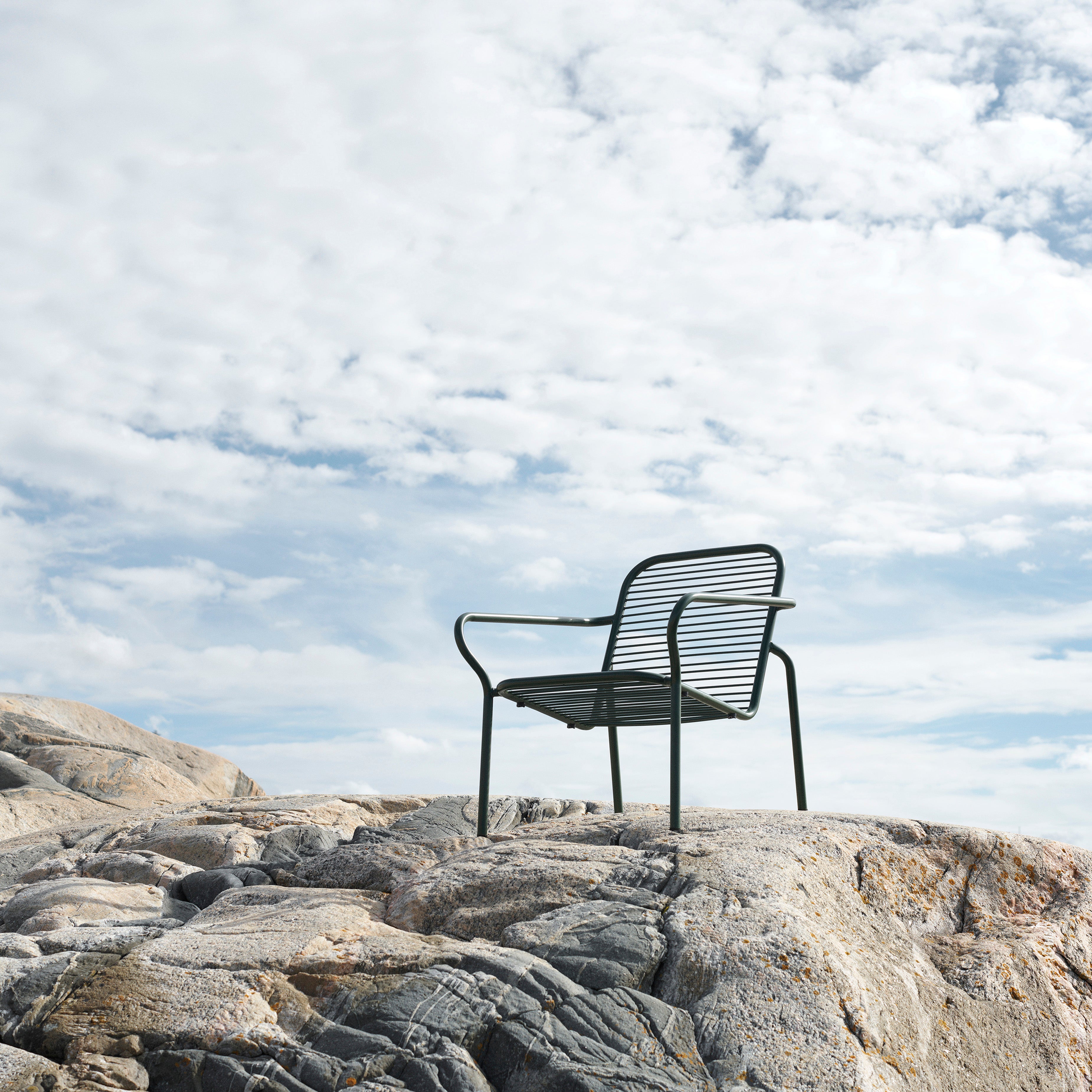 Vig Stacking Lounge Chair: Steel