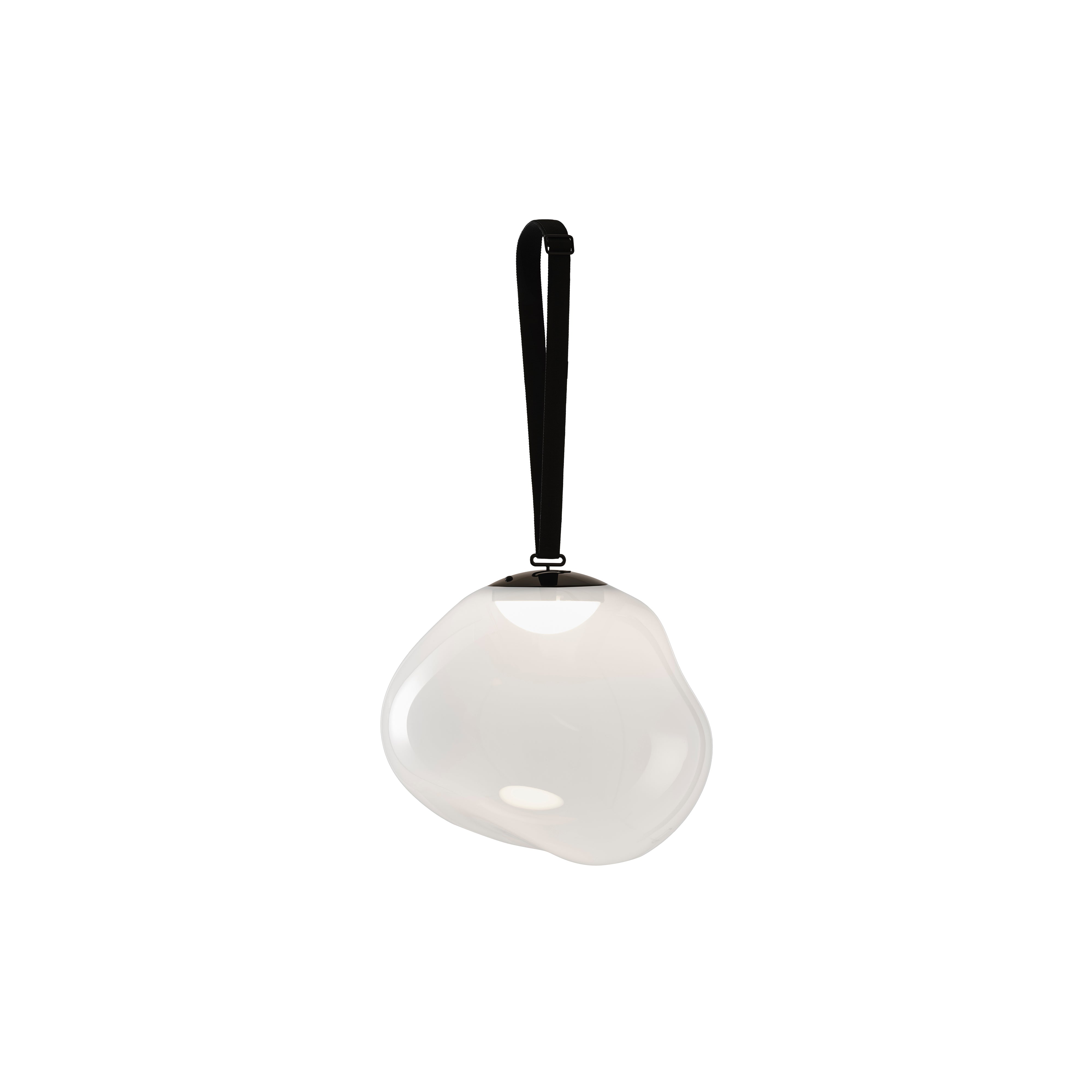 Melt Portable Floor/Hanging Lamp: Opal