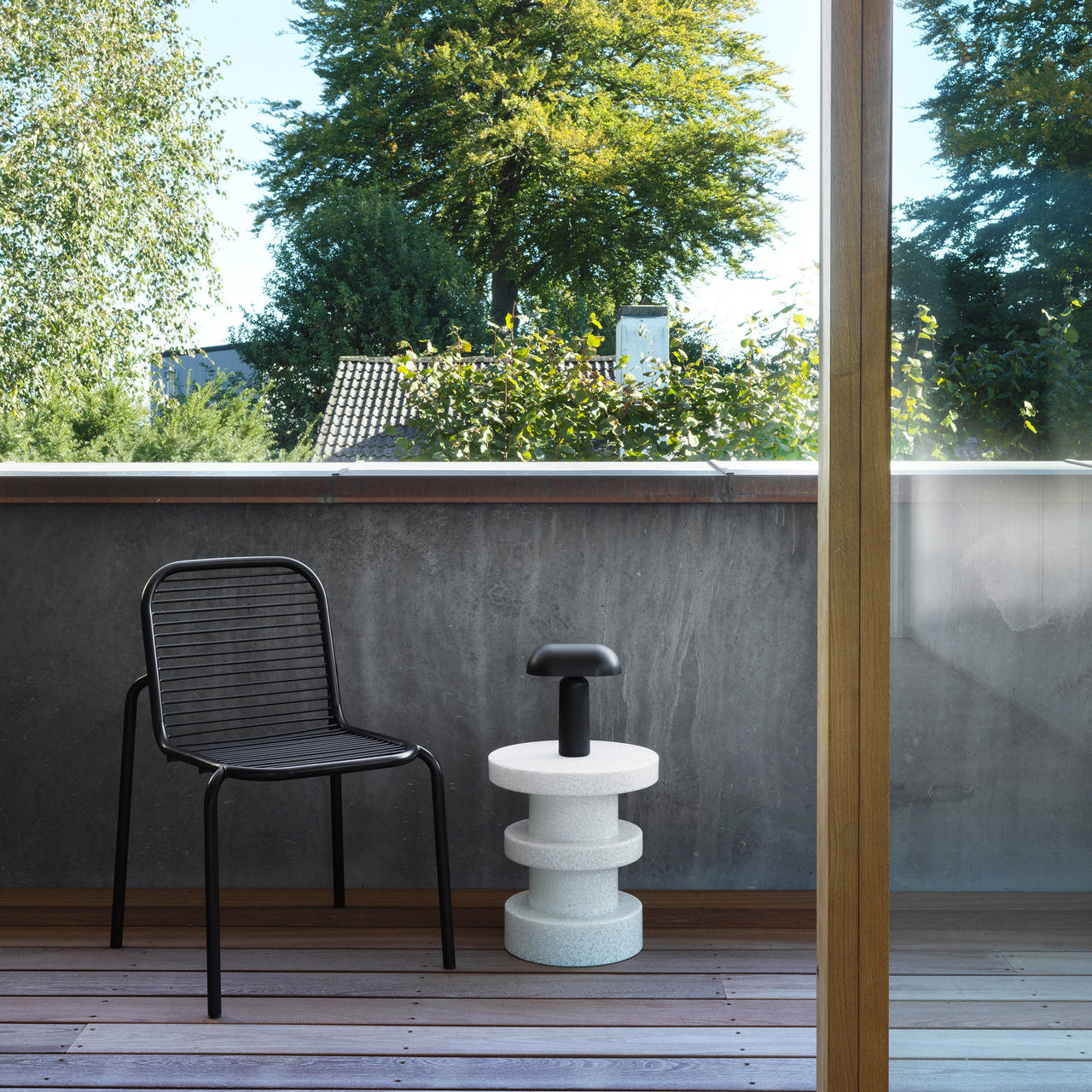 Vig Stacking Chair: Steel
