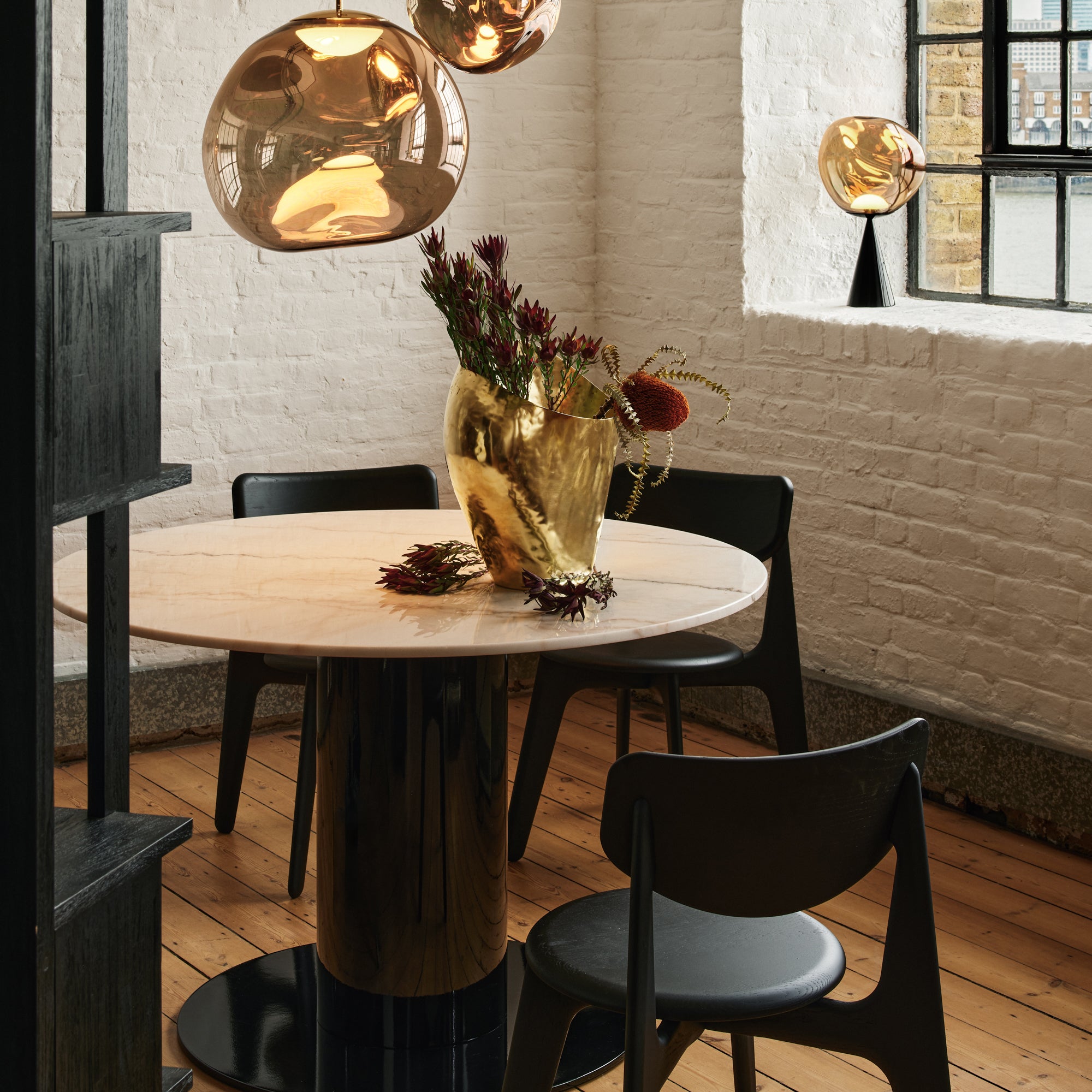 Slab Dining Chair: Stacking