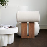 Hippo Lounge Chair: Upholstered