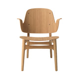 Gesture Lounge Chair: White Oiled Oak