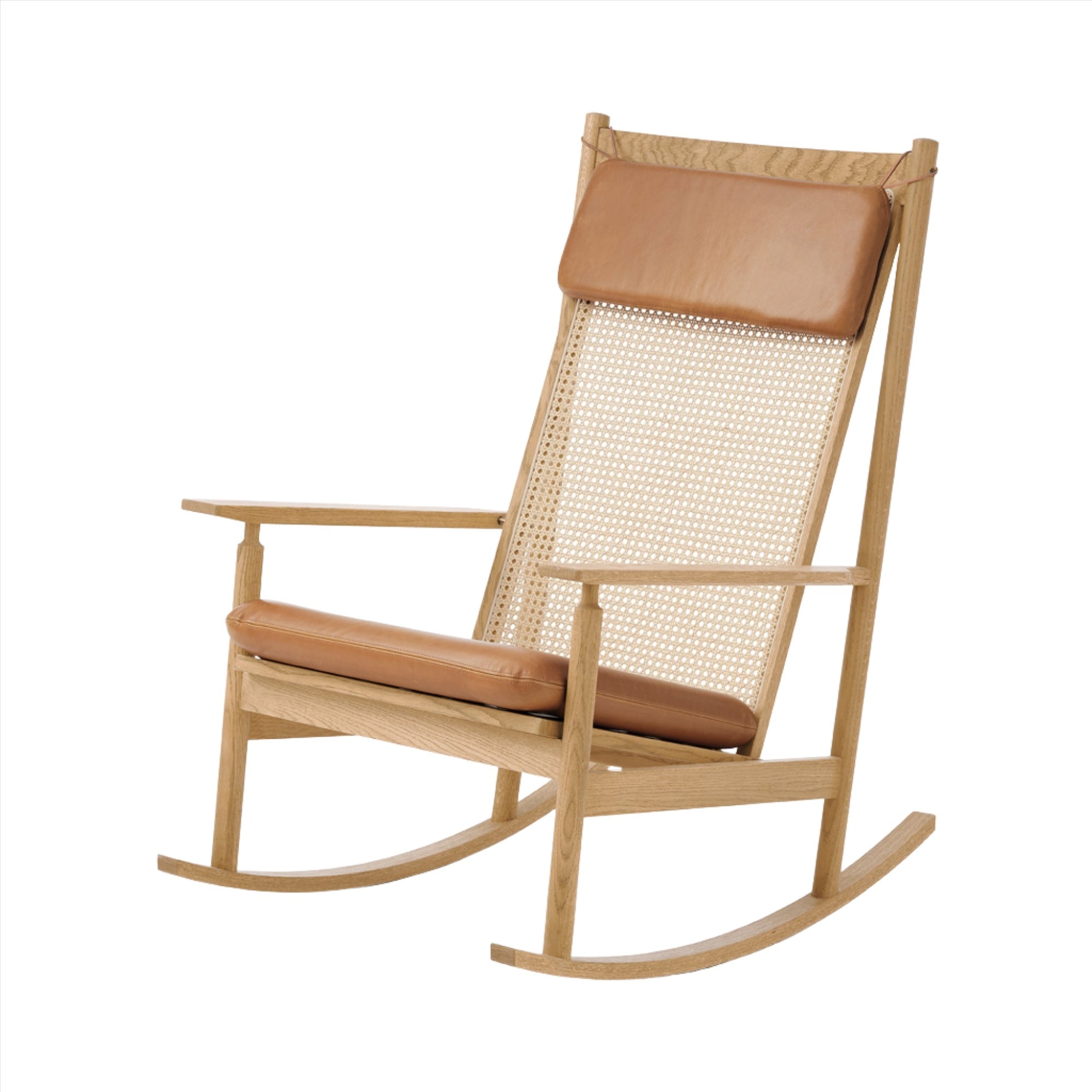 Swing Rocking Chair: Oiled Oak