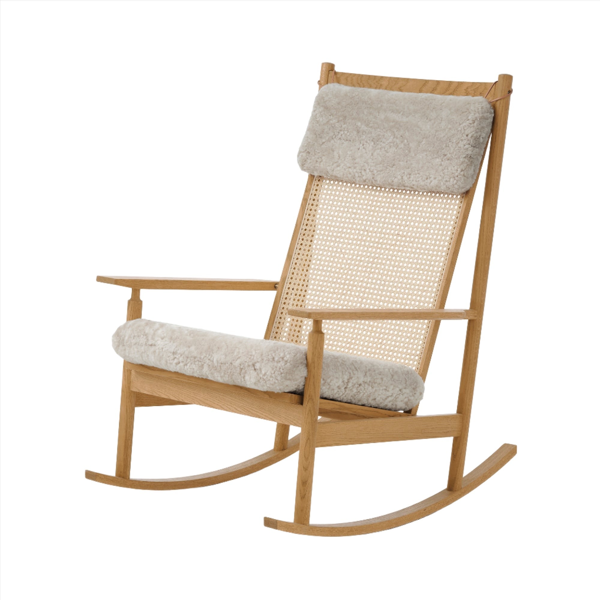 Swing Rocking Chair: Oiled Oak