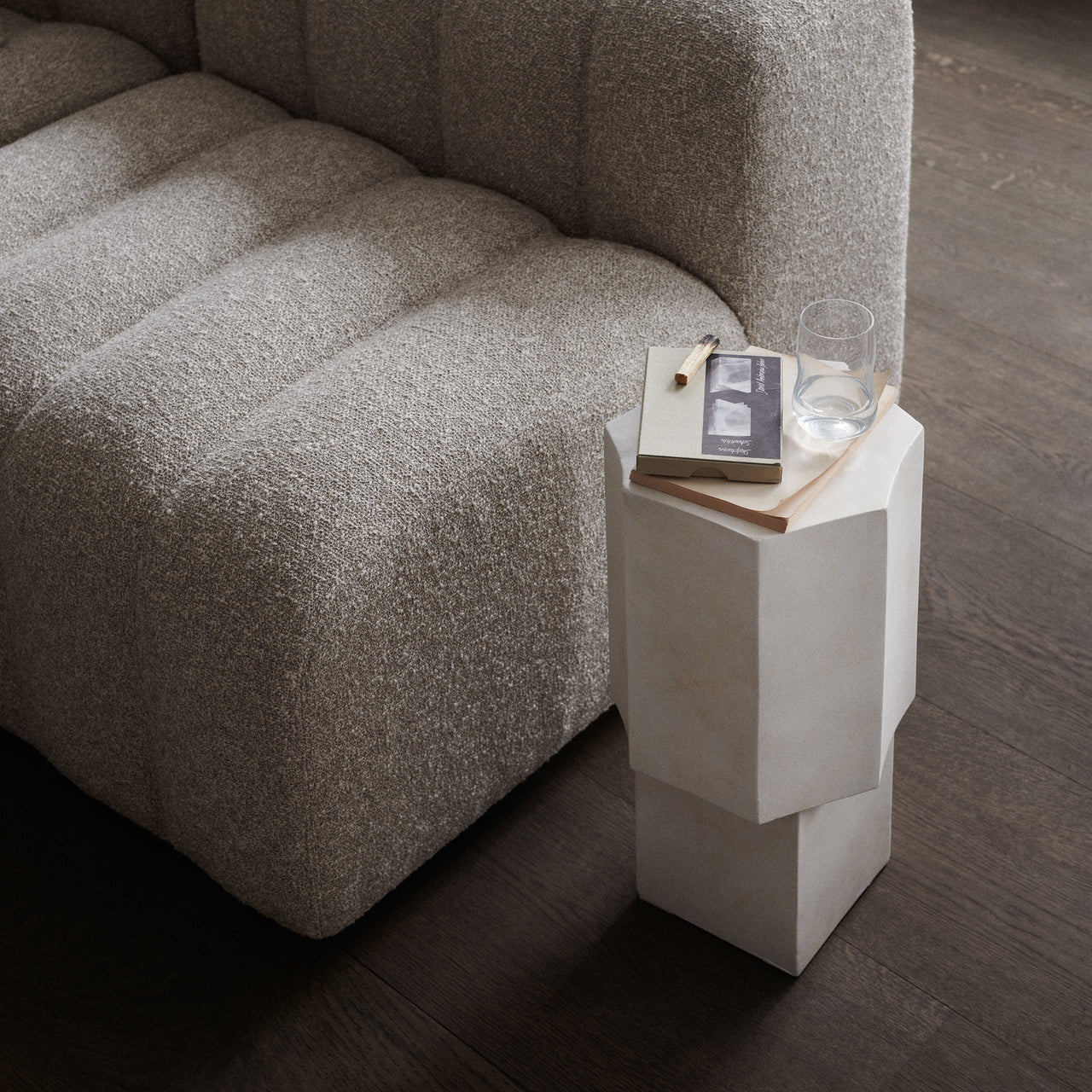 Quartz Side Table