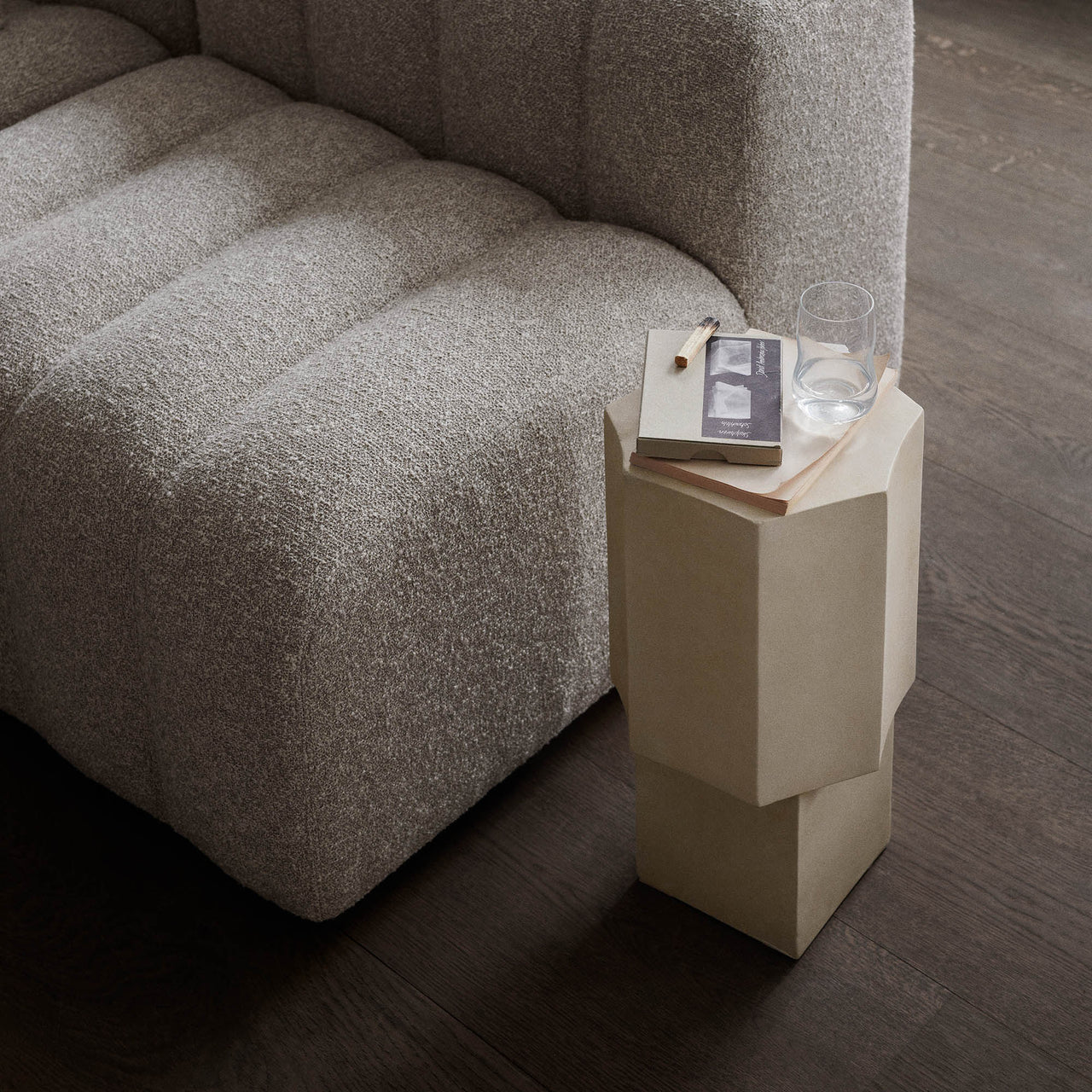 Quartz Side Table