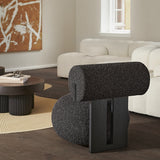 Hippo Lounge Chair: Upholstered