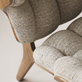 Mammoth Lounge Chair: Front Upholstered