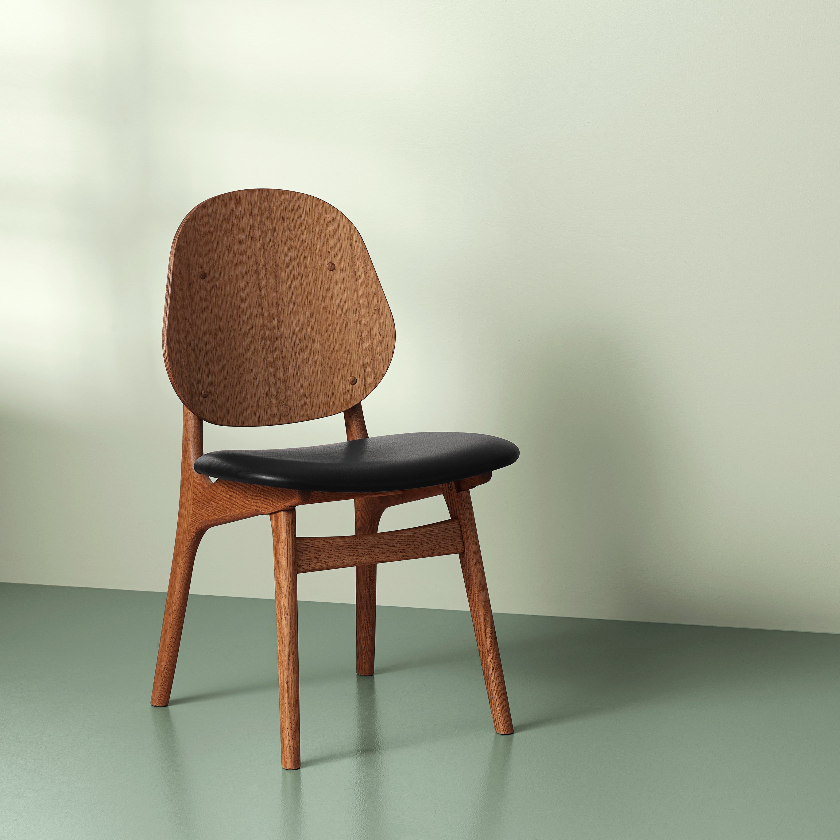 Noble Dining Chair: Upholstered