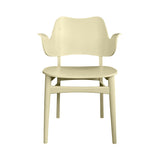 Gesture Dining Chair: Sour Yellow Lacquered Beech