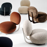 Cooper Lounge Chair: Steel