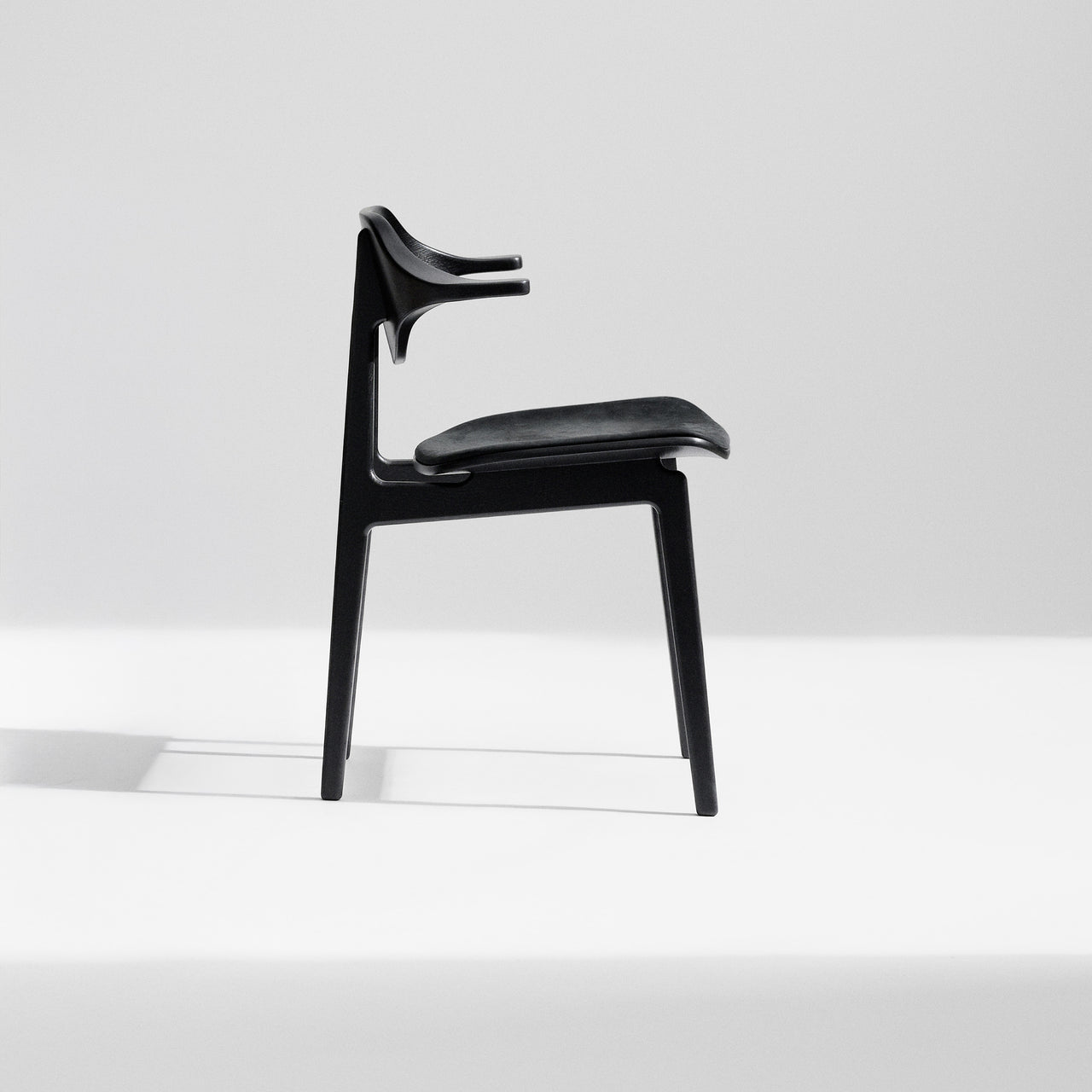 Bufala Chair: Seat Upholstered