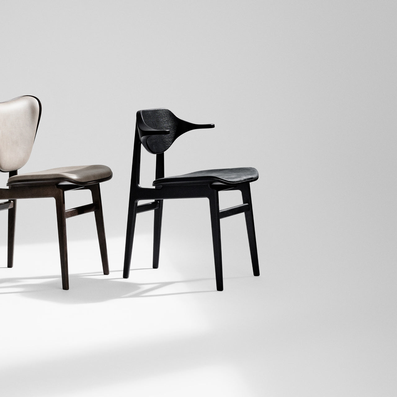 Bufala Chair: Seat Upholstered