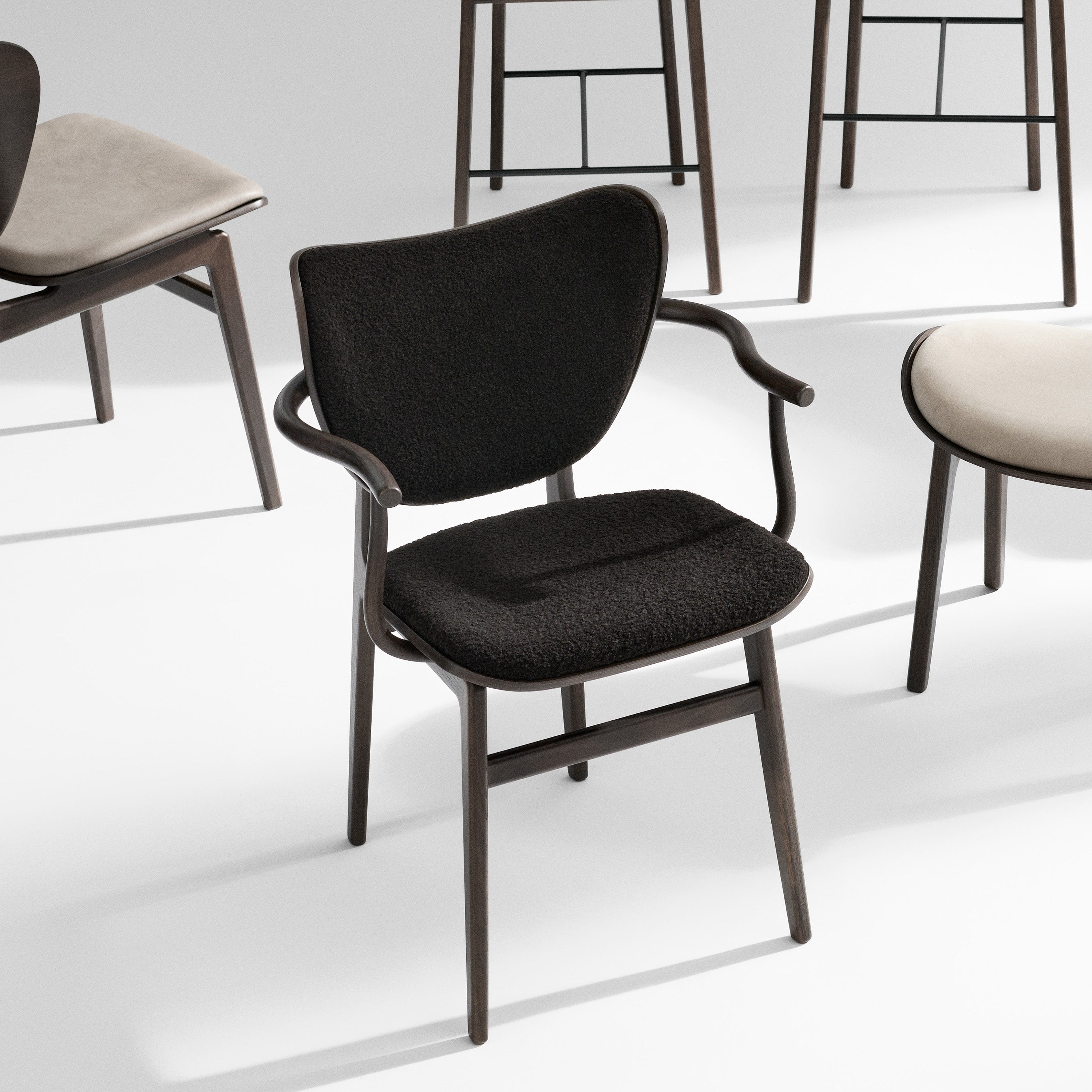 Elephant Armchair: Front Upholstered