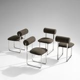 Hippo Chair Steel: Fully Upholstered
