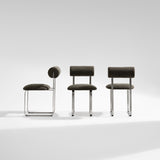 Hippo Chair Steel: Fully Upholstered