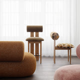 Hippo Bar + Counter Chair: Full Upholstered