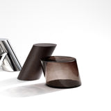 Tilt Coffee Table: Glass