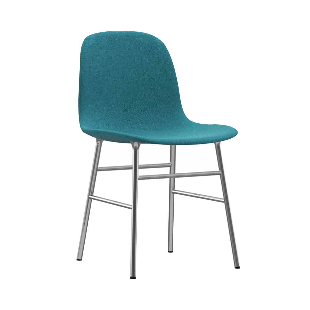 Form Chair: Chrome Base + Full Upholstered