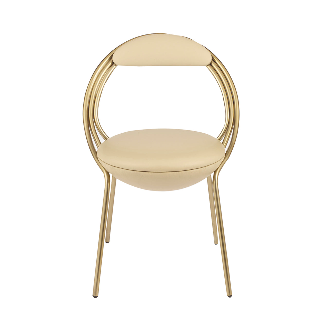 Musico Chair: Satin Brass