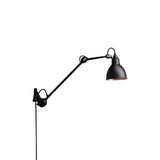 Lampe Gras N°222 Lamp: Black + Copper + Round