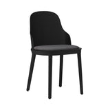 Allez Chair: Upholstered + Black + Polypropylene + Canvas SJA 3705