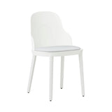 Allez Chair: Upholstered + White + Polypropylene + Canvas SJA 3705