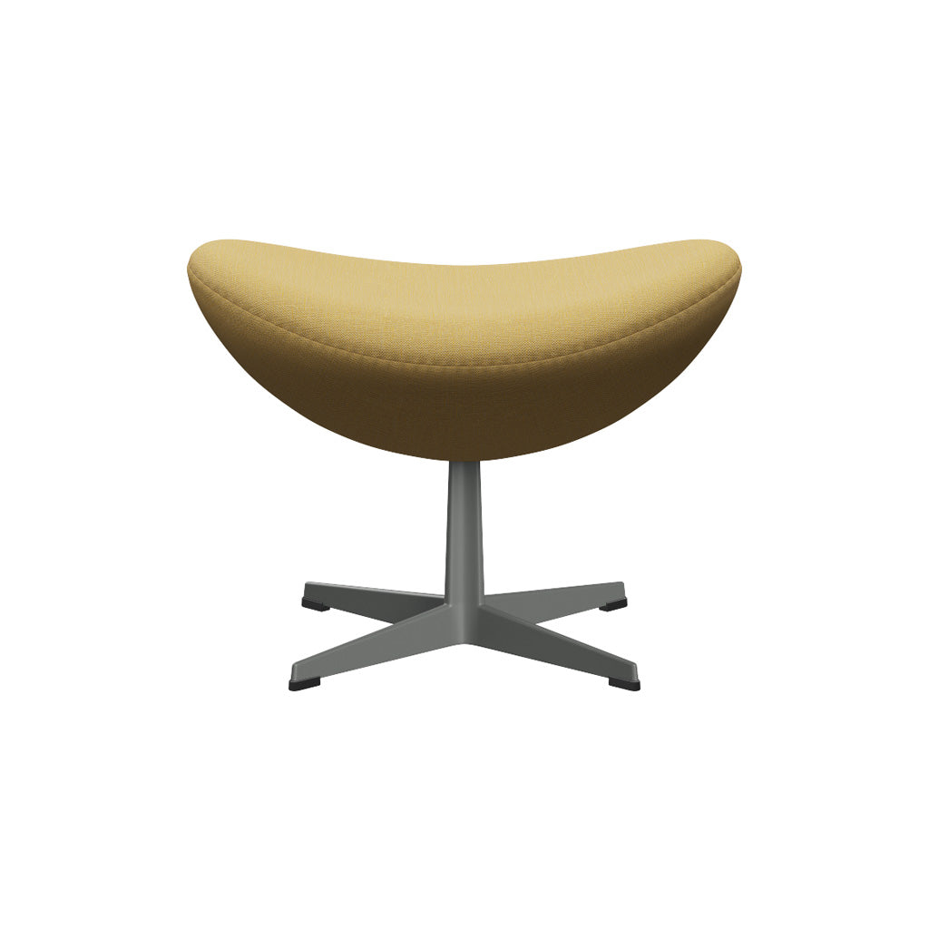 Egg Footstool: Silver Grey
