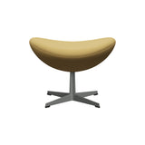 Egg Footstool: Silver Grey